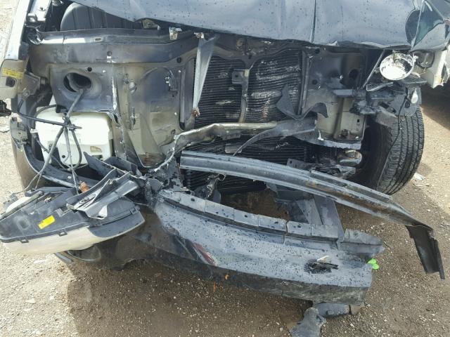 5LMEU78H73ZJ37104 - 2003 LINCOLN AVIATOR BLACK photo 9