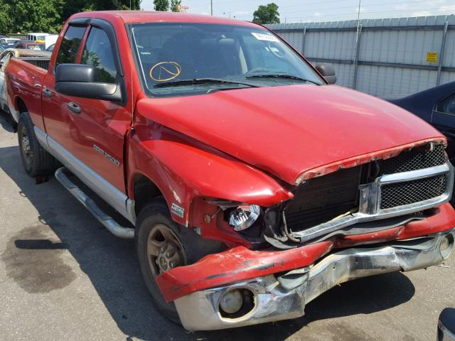 3D7KA28D23G714002 - 2003 DODGE RAM 2500 S RED photo 1
