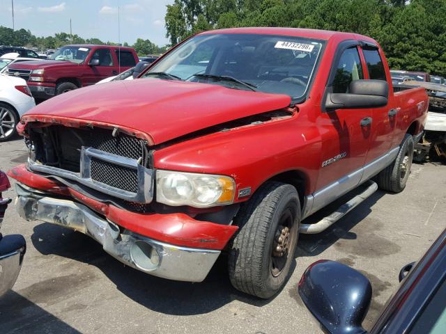 3D7KA28D23G714002 - 2003 DODGE RAM 2500 S RED photo 2