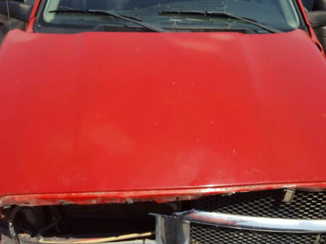 3D7KA28D23G714002 - 2003 DODGE RAM 2500 S RED photo 7