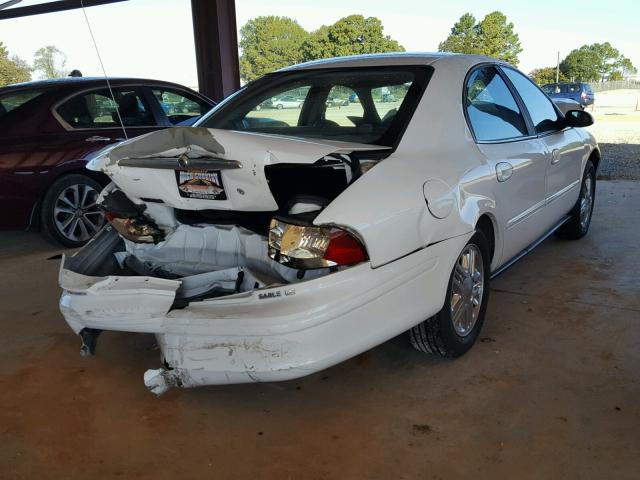 1MEFM55S43A615203 - 2003 MERCURY SABLE WHITE photo 4