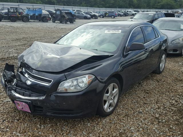 1G1ZB5E0XCF199785 - 2012 CHEVROLET MALIBU LS 黑色 照片 2