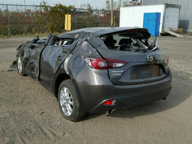 3MZBM1L77GM283741 - 2016 MAZDA 3 TOURING GRAY photo 3