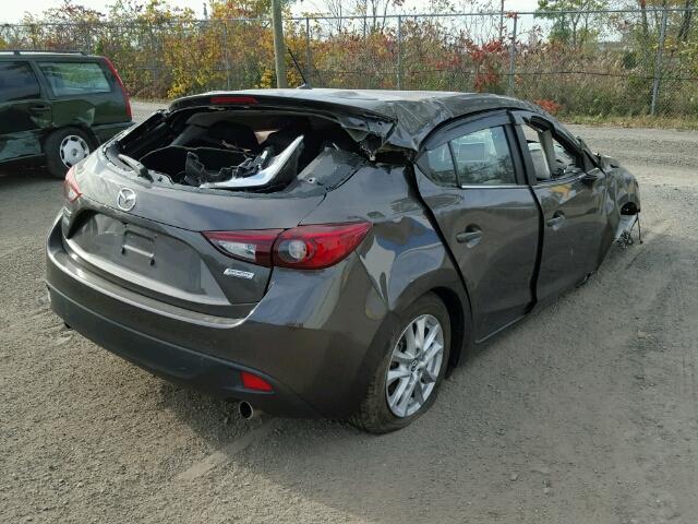 3MZBM1L77GM283741 - 2016 MAZDA 3 TOURING GRAY photo 4