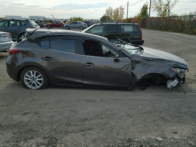 3MZBM1L77GM283741 - 2016 MAZDA 3 TOURING GRAY photo 9