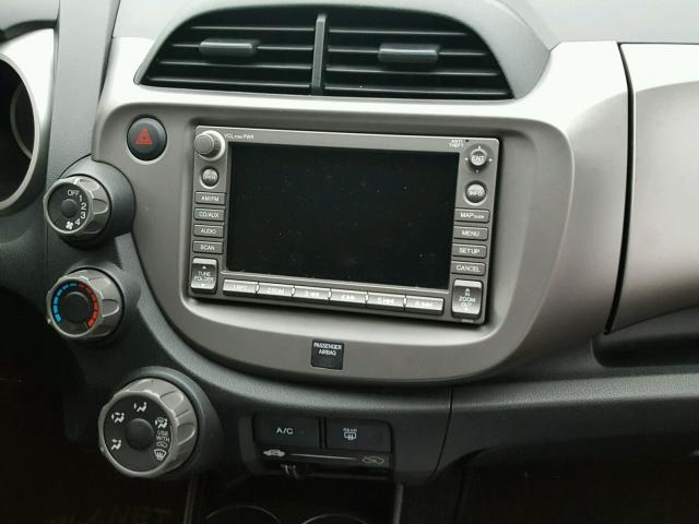 JHMGE88609S040554 - 2009 HONDA FIT Siyah fotoğraf 9
