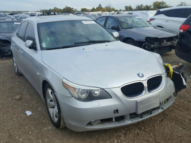 WBANA53534B852888 - 2004 BMW 525 I SILVER photo 1