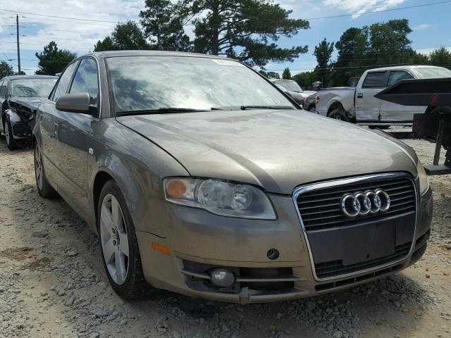 WAUAF78E85A539685 - 2005 AUDI A4 2.0T BROWN photo 1