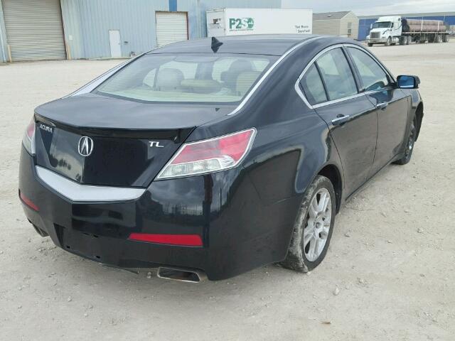 19UUA86509A009855 - 2009 ACURA TL BLACK photo 4