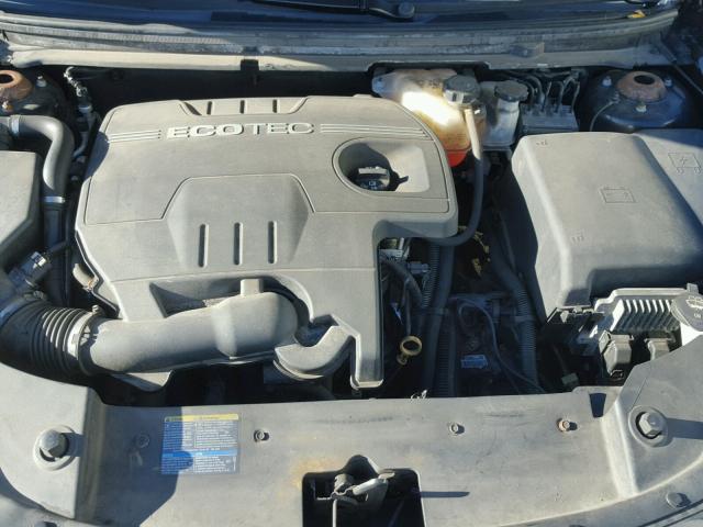 1G1ZC5EB6AF214360 - 2010 CHEVROLET MALIBU შავი ფოტო 7