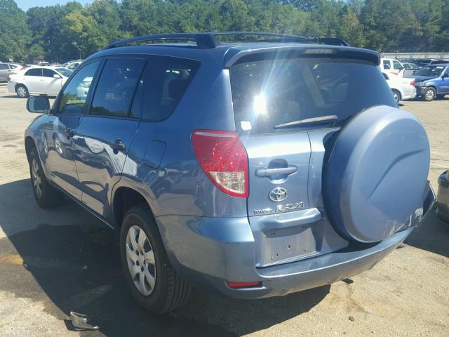 JTMZD33VX65029912 - 2006 TOYOTA RAV4 蓝色 照片 3