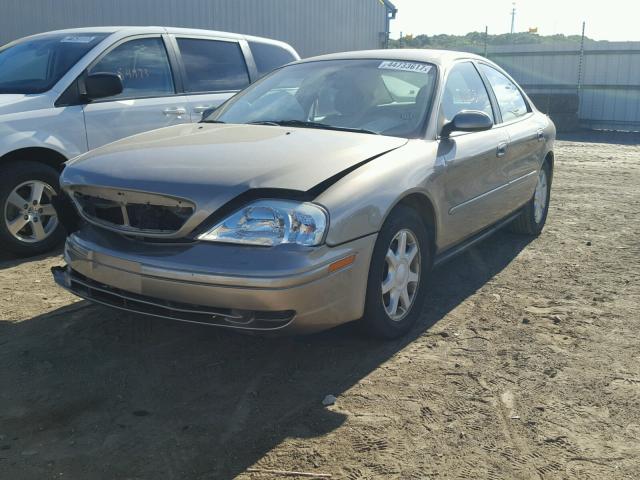 1MEFM50223A617894 - 2003 MERCURY SABLE TAN photo 2