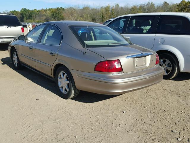 1MEFM50223A617894 - 2003 MERCURY SABLE TAN photo 3