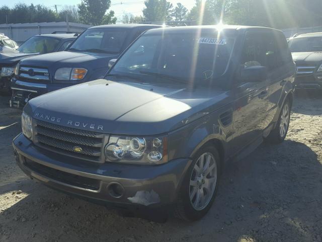 SALSK25448A148998 - 2008 LAND ROVER RANGE ROVE GRAY photo 2