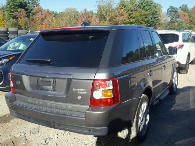 SALSK25448A148998 - 2008 LAND ROVER RANGE ROVE GRAY photo 4