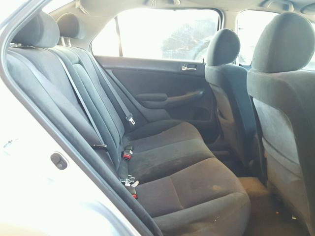 3HGCM56435G709423 - 2005 HONDA ACCORD LX SILVER photo 6