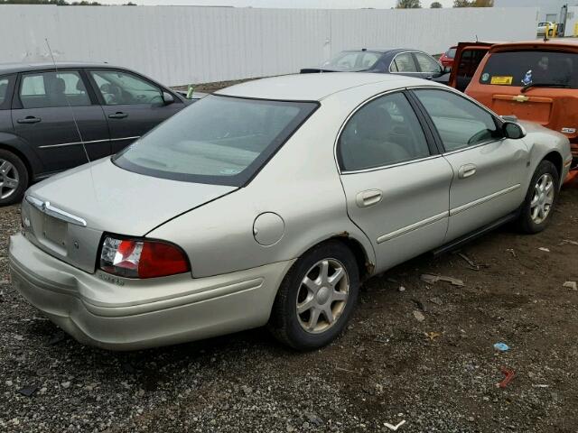 1MEHM55S23G630465 - 2003 MERCURY SABLE LS P BEIGE photo 4