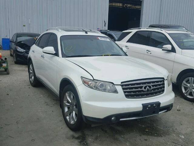 JNRAS08U48X101048 - 2008 INFINITI FX35 WHITE photo 1