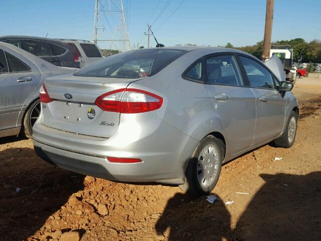 3FADP4AJ7GM148395 - 2016 FORD FIESTA S SILVER photo 4