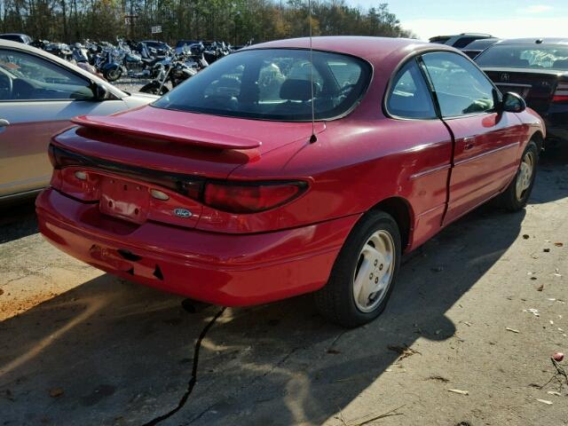 3FAKP1139YR254939 - 2000 FORD ESCORT ZX2 RED photo 4