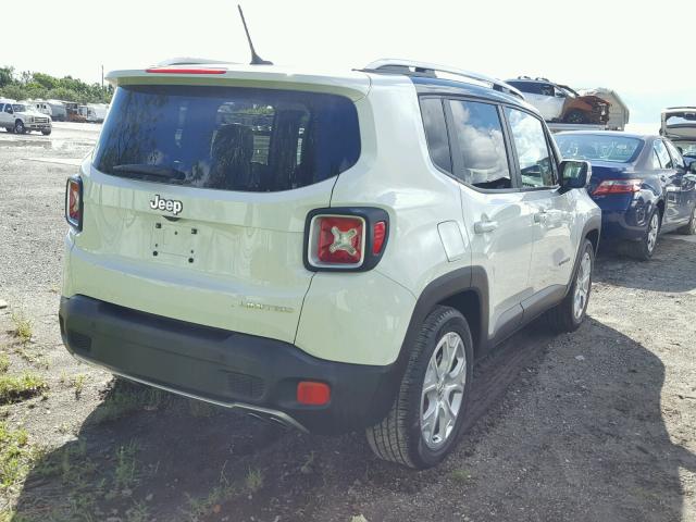 ZACCJADB0HPF57122 - 2017 JEEP RENEGADE WHITE photo 4