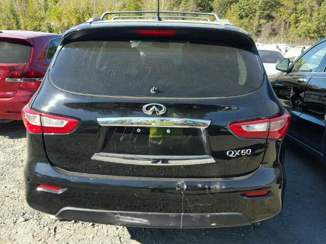 5N1AL0MM4GC506685 - 2016 INFINITI QX60 BLACK photo 9