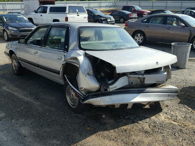 1G3AL54N1N6392554 - 1992 OLDSMOBILE CUTLASS CI SILVER photo 3