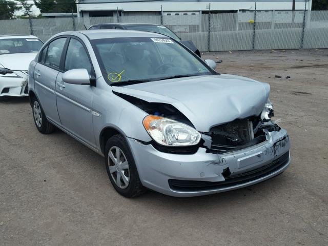 KMHCN46C57U153091 - 2007 HYUNDAI ACCENT SILVER photo 1