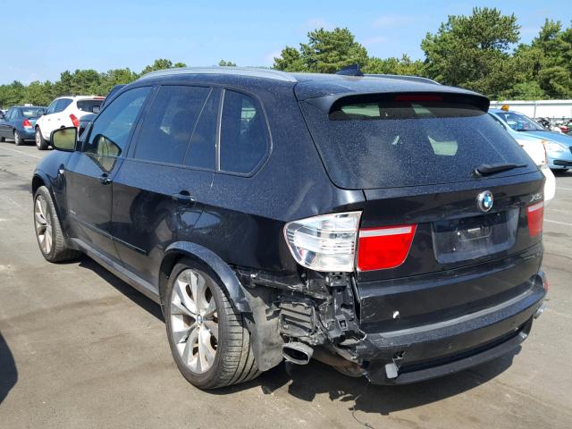 5UXFE8C59AL311930 - 2010 BMW X5 XDRIVE4 BLACK photo 3