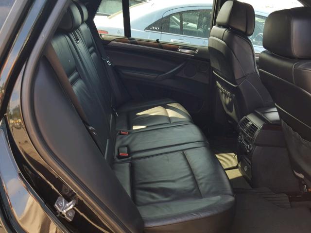 5UXFE8C59AL311930 - 2010 BMW X5 XDRIVE4 BLACK photo 6