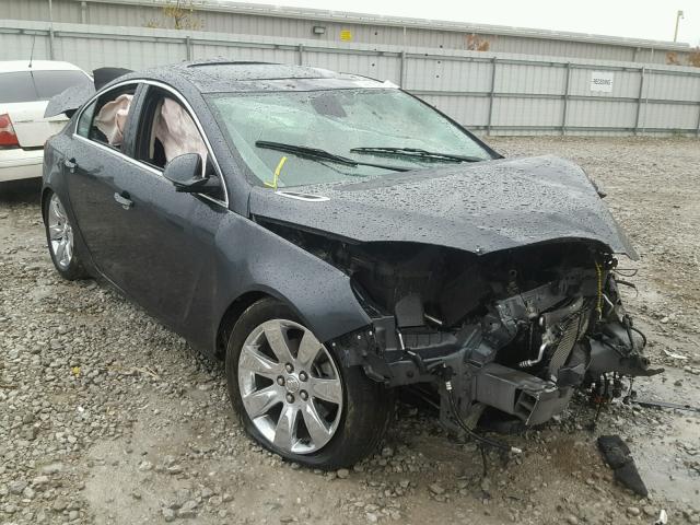 2G4GS5EV1D9169347 - 2013 BUICK REGAL PREM GRAY photo 1