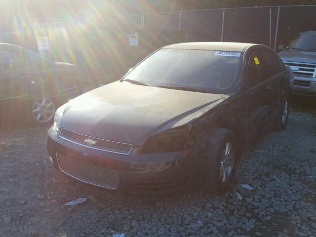 2G1WF5E32D1240761 - 2013 CHEVROLET IMPALA LS GRAY photo 2