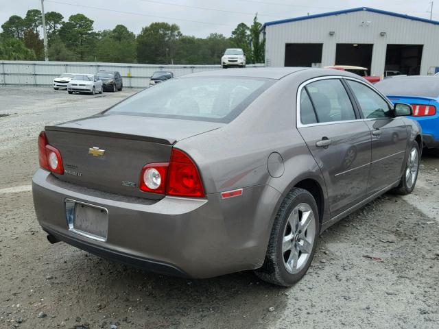 1G1ZC5E0XAF250079 - 2010 CHEVROLET MALIBU BROWN photo 4