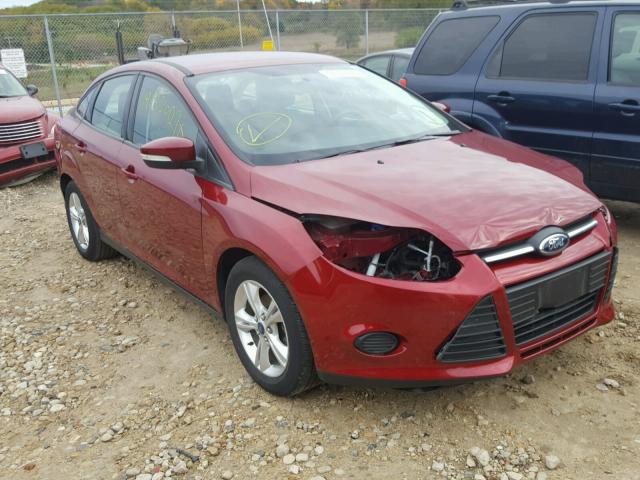 1FADP3F24DL149965 - 2013 FORD FOCUS RED photo 1