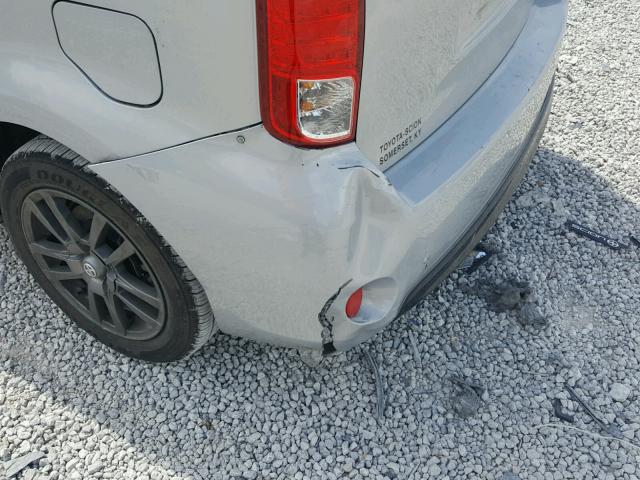 JTLZE4FEXDJ040433 - 2013 TOYOTA SCION XB Күміс фото 9