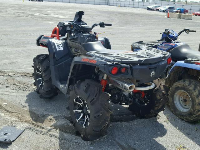 3JBLWAU20HJ000316 - 2017 CAN-AM OUTLANDER BLACK photo 3