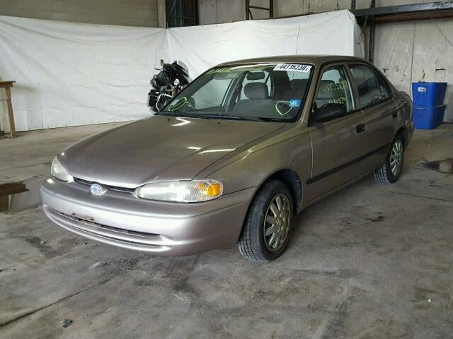 1Y1SK52811Z426064 - 2001 CHEVROLET GEO PRIZM 棕色 照片 2