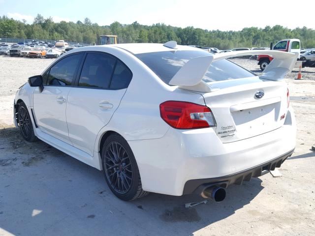 JF1VA2L63F9815575 - 2015 SUBARU WRX STI WHITE photo 3