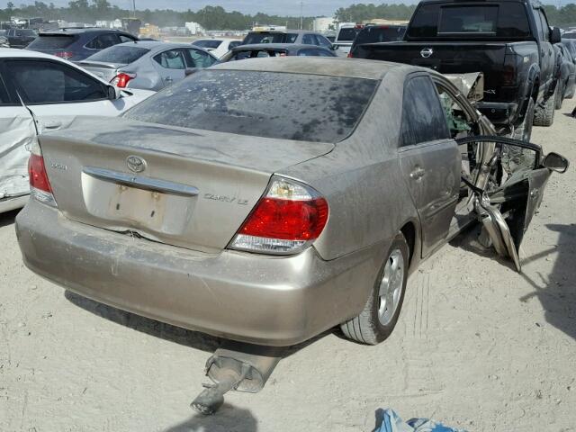 4T1BE32K66U104905 - 2006 TOYOTA CAMRY LE BEIGE photo 4