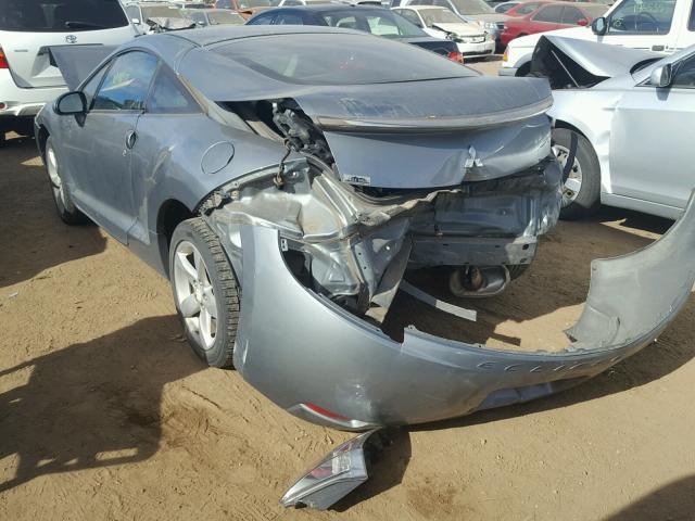 4A3AK24F48E024516 - 2008 MITSUBISHI ECLIPSE GS SILVER photo 3