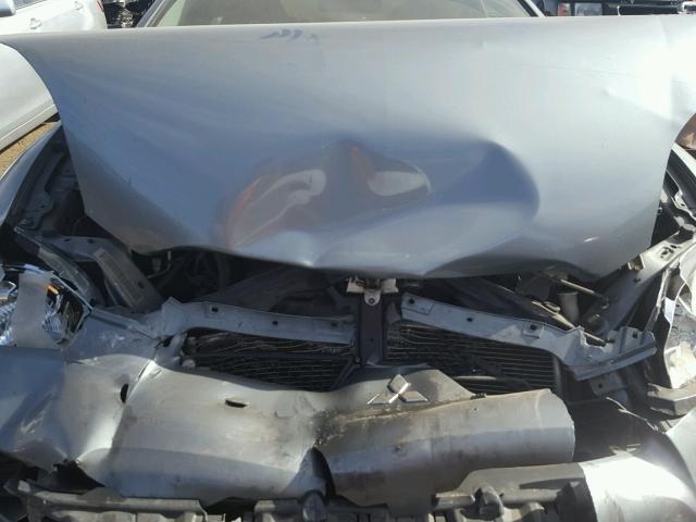 4A3AK24F48E024516 - 2008 MITSUBISHI ECLIPSE GS SILVER photo 7