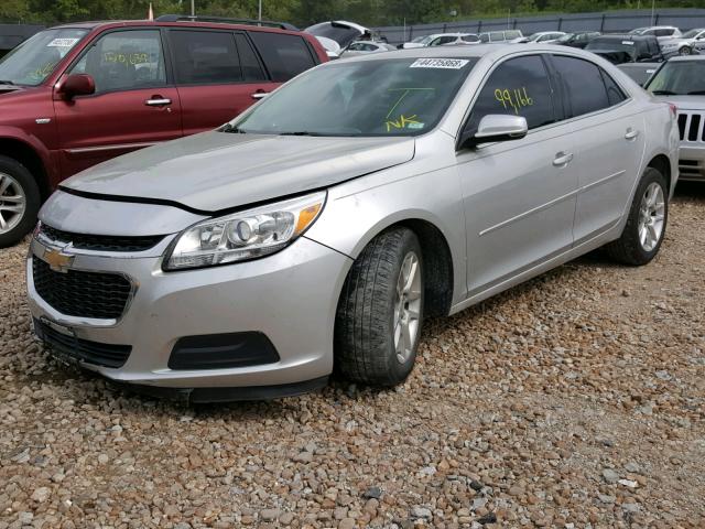 1G11C5SL5EF187832 - 2014 CHEVROLET MALIBU 1LT ნაცრისფერი ფოტო 2