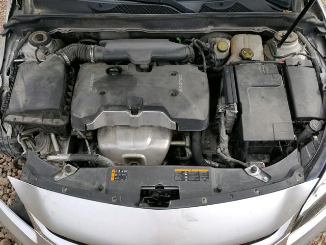 1G11C5SL5EF187832 - 2014 CHEVROLET MALIBU 1LT ნაცრისფერი ფოტო 7