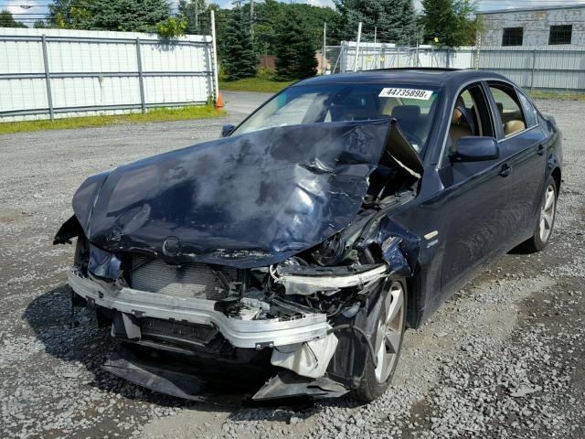 WBANF33526CS37865 - 2006 BMW 525 XI Mavi foto 2