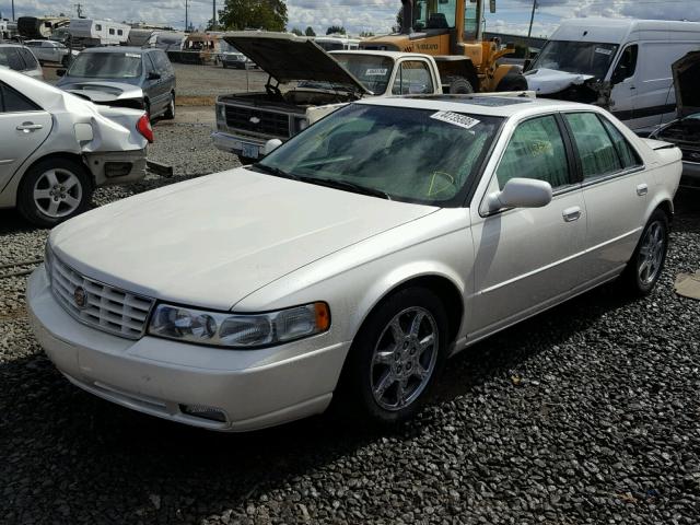 1G6KY54983U199662 - 2003 CADILLAC SEVILLE ST WHITE photo 2