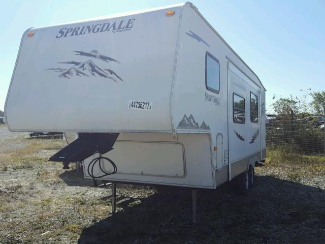 4YDF2492793103117 - 2009 KEYSTONE SPRINGDALE WHITE photo 2