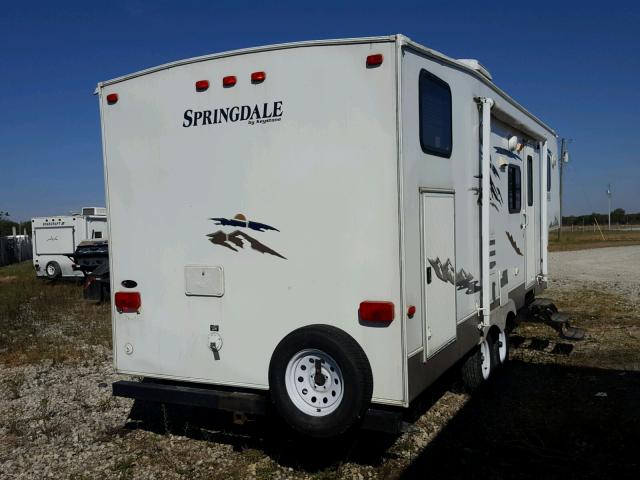 4YDF2492793103117 - 2009 KEYSTONE SPRINGDALE WHITE photo 4