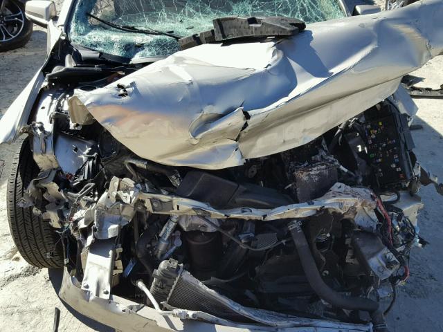 1G11C5SL5EF228136 - 2014 CHEVROLET MALIBU 1LT ვერცხლისფერი ფოტო 7