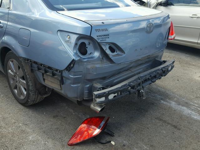 4T1BK36B17U222803 - 2007 TOYOTA AVALON XL BLUE photo 9