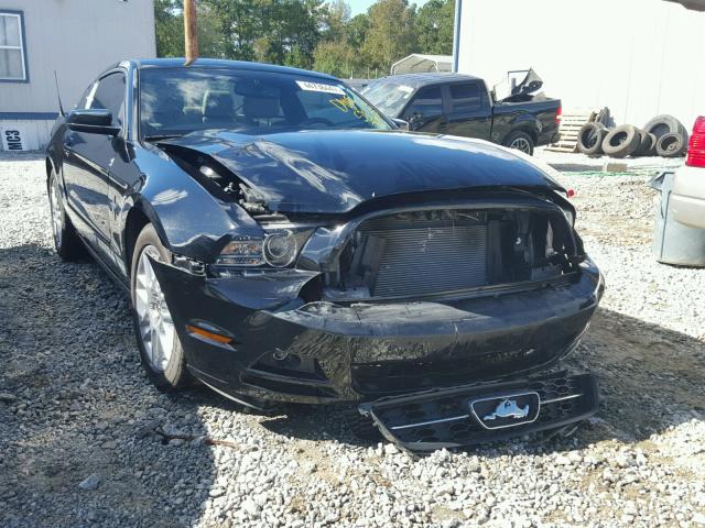 1ZVBP8AM1E5276540 - 2014 FORD MUSTANG BLACK photo 1